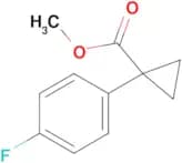 Methyl 1-(4-fluorophenyl)cyclopropanecarboxylate