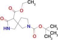 2-(tert-Butyl) 9-ethyl 8-oxo-2,7-diazaspiro[4.4]nonane-2,9-dicarboxylate