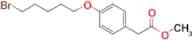 Methyl 2-(4-((5-bromopentyl)oxy)phenyl)acetate