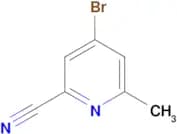 4-Bromo-6-methylpyridine-2-carbonitrile