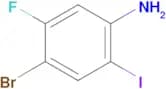 4-Bromo-5-fluoro-2-iodoaniline