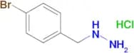 (4-Bromobenzyl)hydrazine hydrochloride