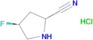 (2S,4S)-4-Fluoropyrrolidine-2-carbonitrile hydrochloride