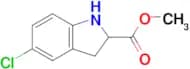 Methyl 5-chloro-2,3-dihydro-1H-indole-2-carboxylate