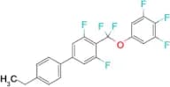 2-[Difluoro-(3,4,5-trifluorophenoxy)Methyl]-5-(4-ethylphenyl)-1,3-difluoro-benzene