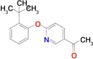 5-Acetyl-2-(2-tert-butylphenoxy) pyridine