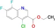 Ethyl 4-chloro-7,8-difluoroquinoline-3-carboxylate