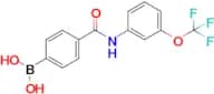 (4-((3-(Trifluoromethoxy)phenyl)carbamoyl)phenyl)boronic acid