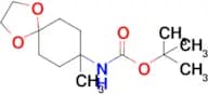 tert-Butyl (8-methyl-1,4-dioxaspiro[4.5]decan-8-yl)carbamate