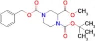 4-Benzyl 1-tert-butyl 2-methyl piperazine-1,2,4-tricarboxylate