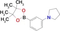 1-(3-(4,4,5,5-Tetramethyl-1,3,2-dioxaborolan-2-yl)phenyl)pyrrolidine
