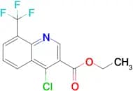 4-Chloro-8-(trifluoromethyl)quinoline-3-carboxylic acid ethyl ester