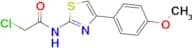2-chloro-N-[4-(4-methoxyphenyl)-1,3-thiazol-2-yl]acetamide