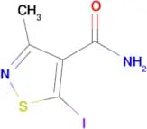 5-iodo-3-methylisothiazole-4-carboxamide