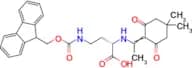 (S)-4-((((9H-Fluoren-9-yl)methoxy)carbonyl)amino)-2-((1-(4,4-dimethyl-2,6-dioxocyclohexylidene)eth…