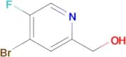 (4-Bromo-5-fluoropyridin-2-yl)methanol
