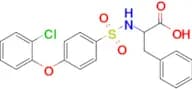 2-[4-(2-Chlorophenoxy)benzenesulfonamido]-3-phenylpropanoic acid