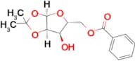 ((3aR,5R,6R,6aR)-6-Hydroxy-2,2-dimethyltetrahydrofuro[2,3-d][1,3]dioxol-5-yl)methyl benzoate