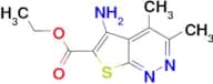 Ethyl 5-amino-3,4-dimethylthieno[2,3-c]pyridazine-6-carboxylate