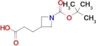 3-(1-(tert-Butoxycarbonyl)azetidin-3-yl)propanoic acid