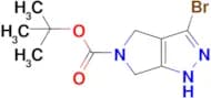 tert-butyl 3-bromo-1H,4H,5H,6H-pyrrolo[3,4-c]pyrazole-5-carboxylate