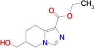 Ethyl 6-(hydroxymethyl)-5,6,7,8-tetrahydroimidazo[1,5-a]pyridine-1-carboxylate