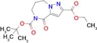 5-(tert-Butyl) 2-ethyl 4-oxo-7,8-dihydro-4H-pyrazolo[1,5-a][1,4]diazepine-2,5(6H)-dicarboxylate