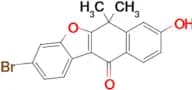 3-Bromo-8-hydroxy-6,6-dimethylnaphtho[2,3-b]benzofuran-11(6H)-one