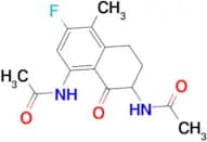 N,N’-(3-Fluoro-4-methyl-8-oxo-5,6,7,8-tetrahydronaphthalene-1,7-diyl)diacetamide