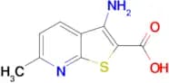 3-Amino-6-methylthieno[2,3-b]pyridine-2-carboxylic acid