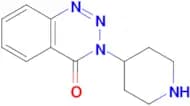 3-(Piperidin-4-yl)benzo[d][1,2,3]triazin-4(3H)-one