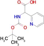 2-((tert-Butoxycarbonyl)amino)-2-(pyridin-2-yl)acetic acid