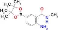 2-Amino-N-methyl-5-(4,4,5,5-tetramethyl-1,3,2-dioxaborolan-2-yl)benzamide