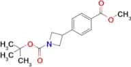 tert-Butyl 3-(4-(methoxycarbonyl)phenyl)azetidine-1-carboxylate