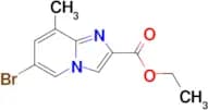 Ethyl 6-bromo-8-methylimidazo[1,2-a]pyridine-2-carboxylate