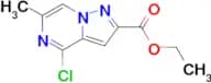 Ethyl 4-chloro-6-methylpyrazolo[1,5-a]pyrazine-2-carboxylate