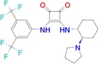3-[[3,5-Bis(trifluoromethyl)phenyl]amino]-4-[[(1R,2R)-2-(1-pyrrolidinyl)cyclohexyl]amino]-3-cyclob…