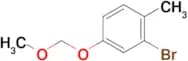 2-Bromo-4-(methoxymethoxy)-1-methylbenzene