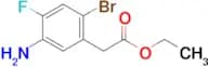 Ethyl 2-(5-amino-2-bromo-4-fluorophenyl)acetate