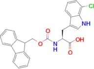 (S)-2-((((9H-Fluoren-9-yl)methoxy)carbonyl)amino)-3-(7-chloro-1H-indol-3-yl)propanoic acid