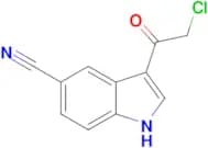 3-(2-Chloroacetyl)-1H-indole-5-carbonitrile
