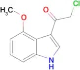 2-Chloro-1-(4-methoxy-1H-indol-3-yl)ethan-1-one