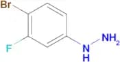 (4-Bromo-3-fluorophenyl)hydrazine