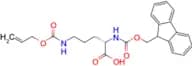 (S)-2-((((9H-Fluoren-9-yl)methoxy)carbonyl)amino)-5-(((allyloxy)carbonyl)amino)pentanoic acid