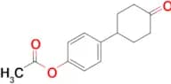 4-(4-Oxocyclohexyl)phenyl acetate