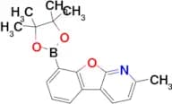 2-Methyl-8-(4,4,5,5-tetramethyl-1,3,2-dioxaborolan-2-yl)benzofuro[2,3-b]pyridine
