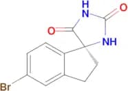 (S)-5′-Bromo-2′,3′-dihydrospiro[imidazolidine-4,1′-indene]-2,5-dione