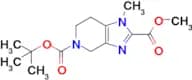 5-(tert-Butyl) 2-methyl 1-methyl-1,4,6,7-tetrahydro-5H-imidazo[4,5-c]pyridine-2,5-dicarboxylate
