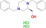 (R)-(1,4-Dibenzylpiperazin-2-yl)methanol dihydrochloride