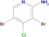 3,5-Dibromo-4-chloropyridin-2-amine